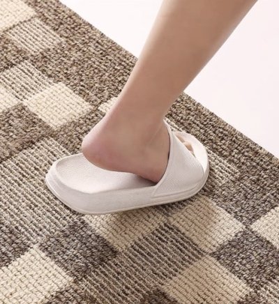 Doormat Carpet 33 ขนาด 60x90 cm สีน้ำตาล