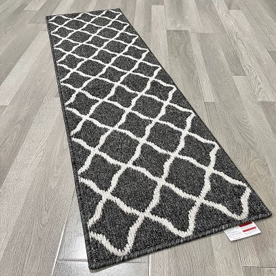 Doormat Carpet 24 ขนาด 45 x 150 cm สีดำ