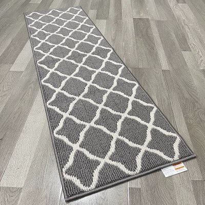 Doormat Carpet 24 ขนาด 45 x 150 cm สีเทา