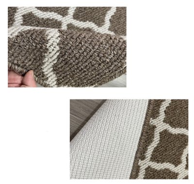 Doormat Carpet 24 ขนาด 45 x 150 cm สีน้ำตาล