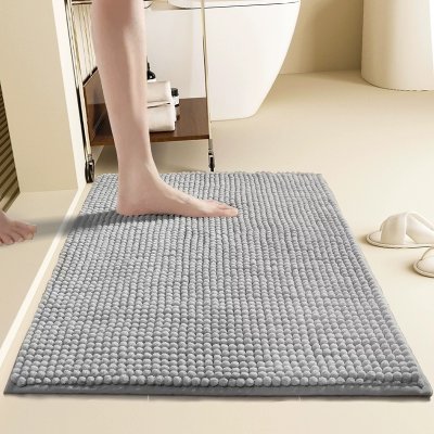 Doormat Carpet 27 ขนาด 40 x 60 cm สีเทา