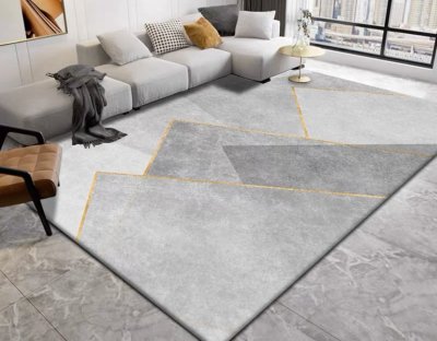 Modern Carpet 1 cm ขนาด 140 x 200 cm