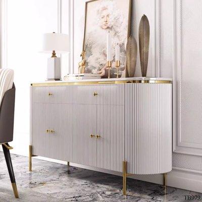 คอนโซล TB979 (White) Dim L140xW40xH80 cm