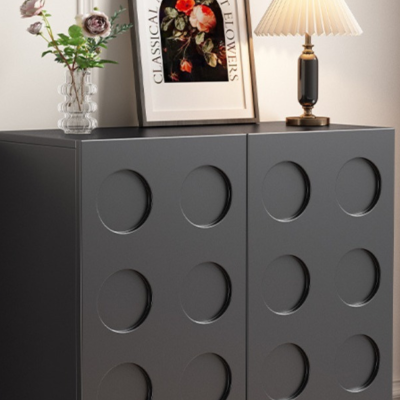 ตู้วางรองเท้า DC917 Dim L100XW35XH90 CM Black