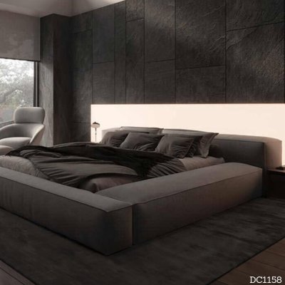 MJhomedesigns DC1158 Bed Dimensions 6 ft: L244 x W267 x H65 cm