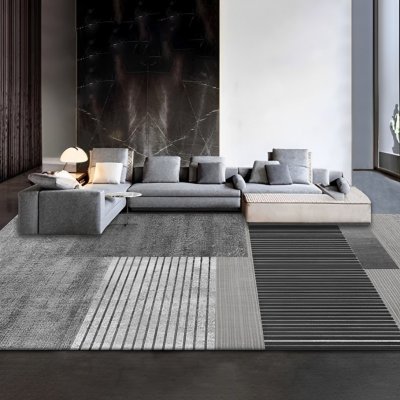 Modern Carpet 1 cm ขนาด 160 x 230 cm V3