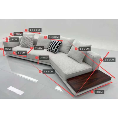 โซฟา SF231 Dim L360xW130xH67 cm