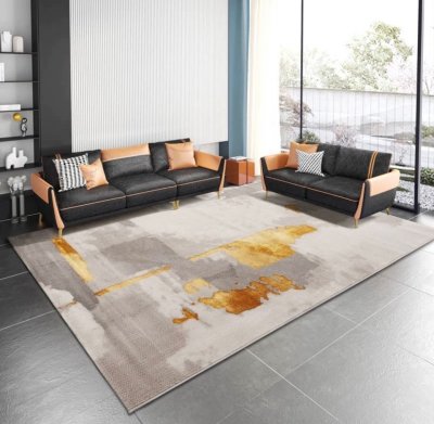 Modern light luxury gold series ขนาด 200 x 290 cm
