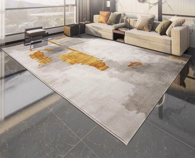 Modern light luxury gold series ขนาด 200 x 290 cm