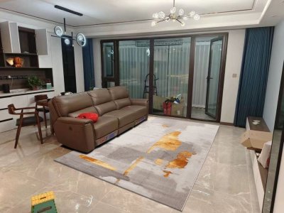 Modern light luxury gold series ขนาด 200 x 290 cm
