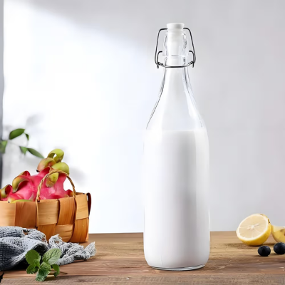 US ขวดแก้ว ฝาจุกล็อค 900ml