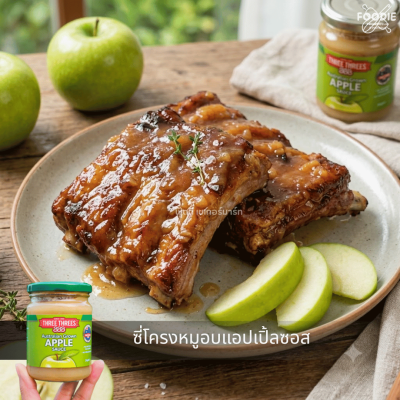 Three Threes Apple Sauce 250g