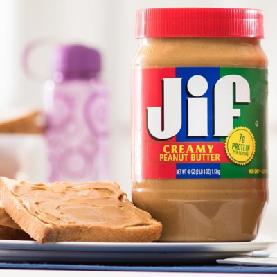 JIF จิฟ ครีมมี่พีนัทบัตเตอร์ 454g