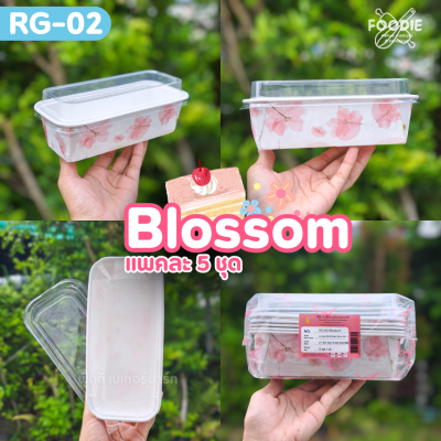 Sweet Paris ถาดกระดาษ RG-02 Blossom 5ชุด