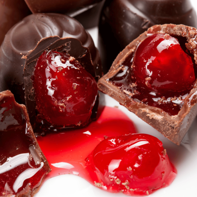 Ambrosio เชอร์รี่เชื่อม สีแดง 500g