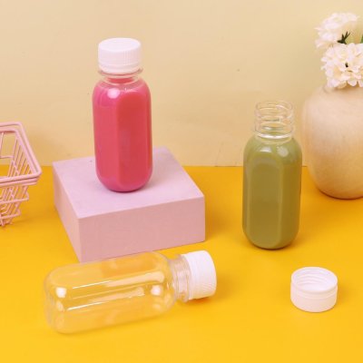 BJ ขวดPET 120cc แคปซูล ฝาขาว 20ชุด