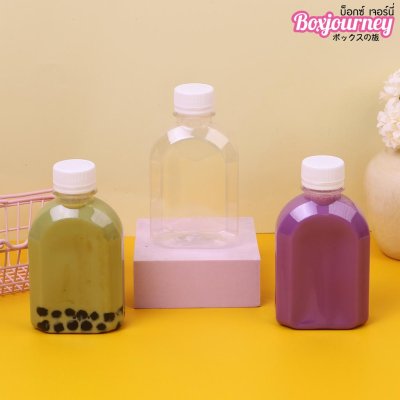 BJ ขวดPET 220cc มินิ ฝาขาว 20ชุด