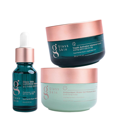 Glass Skin Trio Set กู้ผิวโทรม เปลี่ยนผิวสวยชั่วข้ามคืน