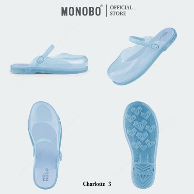 MONOBO รุ่น Charlotte3 Glitter รองเท้ารัดข้อ ของแท้ 100%