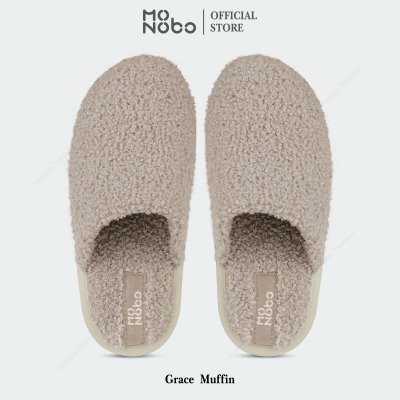 Monobo รุ่น Grace Muffin รองเท้าแตะแบบสวมแฟชั่นเสริมส้น ของแท้100%