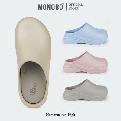 MONOBO รุ่น Marshmallow High (NEW) รองเท้าแตะแบบสวมแฟขั่น  ของแท้ 100%