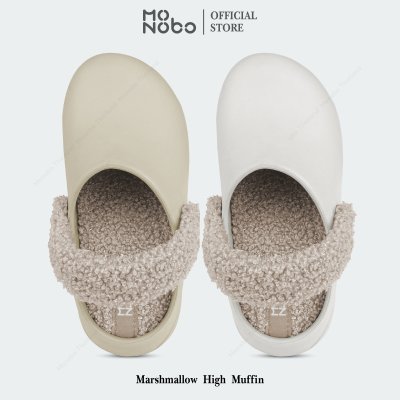 MONOBO รุ่น Marshmallow high Muffin รองเท้าแตะแบบสวมแฟขั่น  ของแท้ 100%