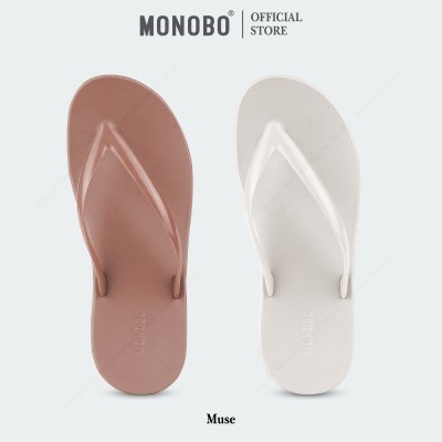 MONOBO รุ่น Muse รองเท้าแตะหูหนีบโทนหวานละมุน สไตล์เรียบหรู ใส่ง่าย ดูดีทุกลุค สำหรับผู้หญิงที่รักความมินิมอล