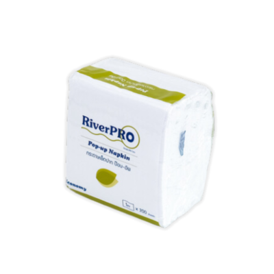 RiverPRO ริเวอร์โปร์ กระดาษเช็ดปาก ป๊อบ-อัพ อีโคโนมี