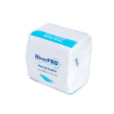 RiverPRO ริเวอร์โปร์ กระดาษเช็ดปาก ป๊อบ-อัพ มีเดี่ยม