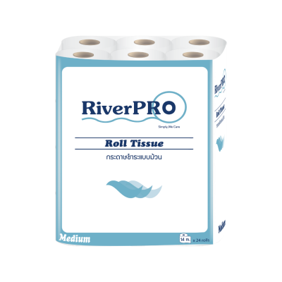 RiverPRO ริเวอร์โปร์ กระดาษชำระมีเดียม