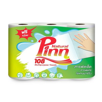 Pinn 108 พินน์ 108 กระดาษอเนกประสงค์แบบม้วน
