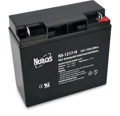 NUBOS Battery  NS-1217 ขนาด 12V 17Ah