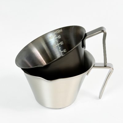 ถ้วยตวงเอสเปรสโซ่ ถ้วยตวงกาแฟ ถ้วยตวงสแตนเลส Measuring Cup ถ้วยตวงปริมาณกาแฟ