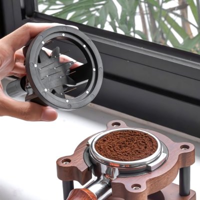 ETZEL เข็มเกลี่ยผงกาแฟ 58mm Needle Rotary ที่เกลี่ยผงกาแฟแบบเข็ม