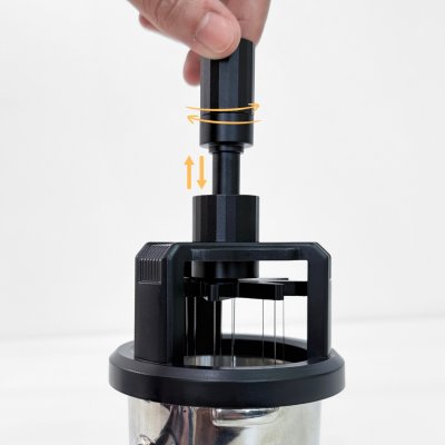 ETZEL เข็มเกลี่ยผงกาแฟ 58mm Needle Rotary ที่เกลี่ยผงกาแฟแบบเข็ม