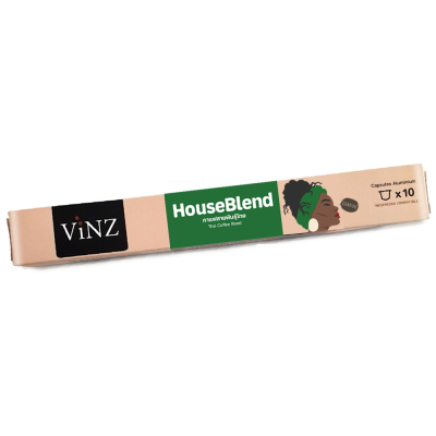 VINZ กาแฟแคปซูล แบบอลูมิเนียม มี 5 รสชาติ (10 แคปซูลต่อกล่อง)
