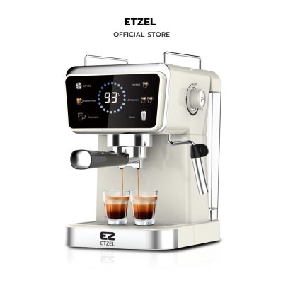 ETZEL เครื่องชงกาแฟ ETZEL หน้าจอสัมผัส 20 บาร์ รุ่น SN5082 (ชงแคปซูลได้)