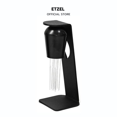 ETZEL เข็มเกลี่ยผงกาแฟ (พร้อมแท่นวางแม่เหล็ก)