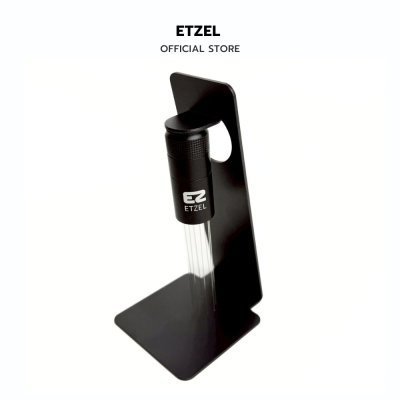 ETZEL เข็มเกลี่ยผงกาแฟแบบหมุนได้ พร้อมฐานแขวนแม่เหล็ก