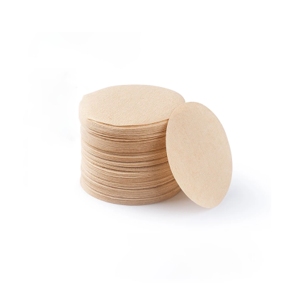 กระดาษกรองกาแฟ Coffee Filter ที่กรองกาแฟดริป แบบกลม 1 แพค 100 แผ่น Pot Paper Filter (60 mm.)