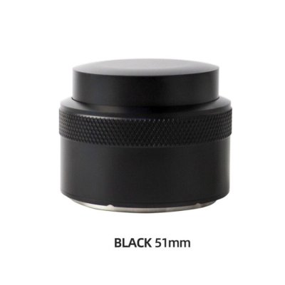 Tamper spring แทมเปอร์สปริง หน้าเรียบ ขนาด 51 และ 58 mm. สีดำ/เงิน