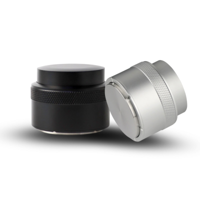 Tamper spring แทมเปอร์สปริง หน้าเรียบ ขนาด 51 และ 58 mm. สีดำ/เงิน