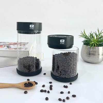 โถสูญญากาศไฟฟ้า Electric Vacuum Canister โถเก็บเมล็ดกาแฟ สามารถชาร์จไฟได้ ขนาด 800/1200 ml.