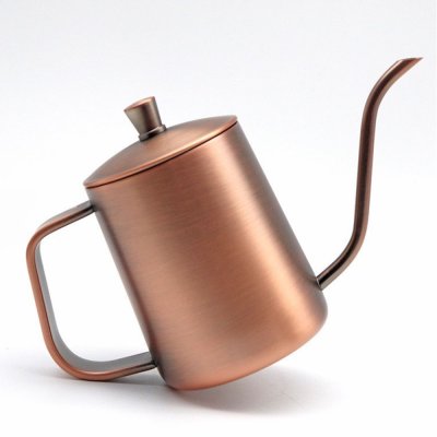 ETZEL กาดริปกาแฟสแตนเลส 304 ปากเรียว พร้อมฝา