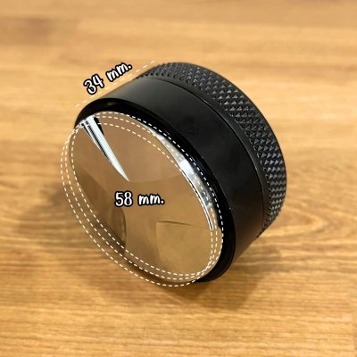 แทมเปอร์มาการอง ที่เกลี่ยกาแฟ ที่กดกาแฟ Macaron Tamper 58mm.