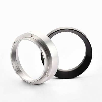 แหวนครอบด้ามชงกาแฟ แหวนครอบโดสกาแฟ แหวนครอบกันหก Silver/Black/Pink Coffee Dosing Ring