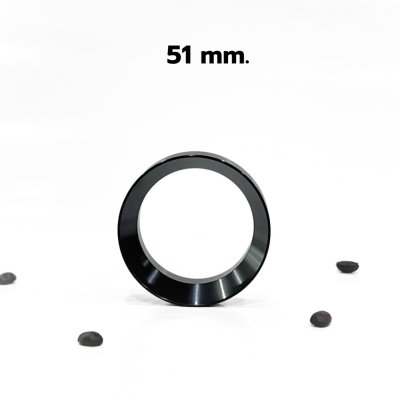 แหวนครอบด้ามชงกาแฟ แหวนครอบโดสกาแฟ แหวนครอบกันหก Silver/Black/Pink Coffee Dosing Ring