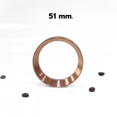 แหวนครอบด้ามชงกาแฟ แหวนครอบโดสกาแฟ แหวนครอบกันหก Silver/Black/Pink Coffee Dosing Ring