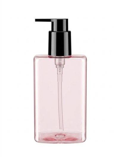 ขวด PET 250ml. เหลี่ยม สีแดงใส