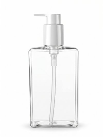 ขวด PETG 300ml. เหลี่ยม สีใส